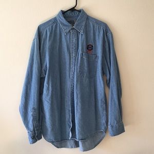 Vintage Oversized Denim Shirt